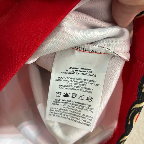 Nike Women's Red Chain Graphic Hoodie - Picture 8 of 13